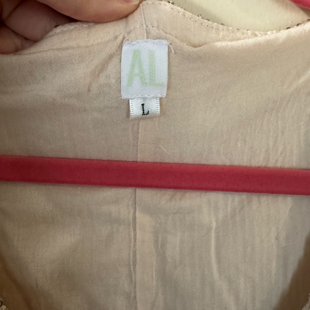 Gold Sparkling Sequin Party Cocktail Dress - Picture 4 of 6